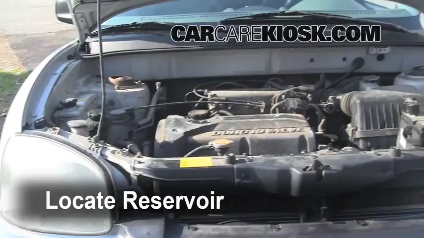 2001 Hyundai Santa Fe GL 2.4L 4 Cyl. Windshield Washer Fluid